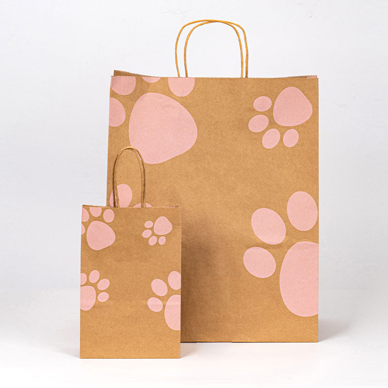Kraft Shopping Paper Packaging Bag