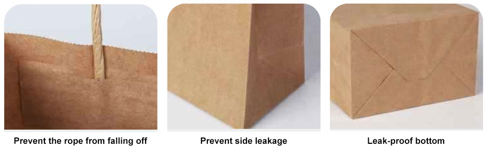 Kraft Shopping Paper Packaging Bag